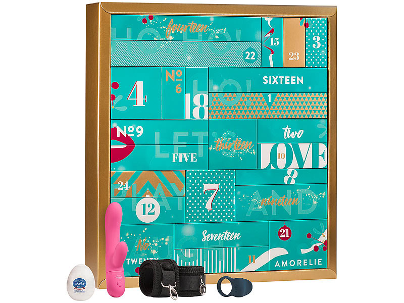 Amorelie Adventskalender mit Produkten